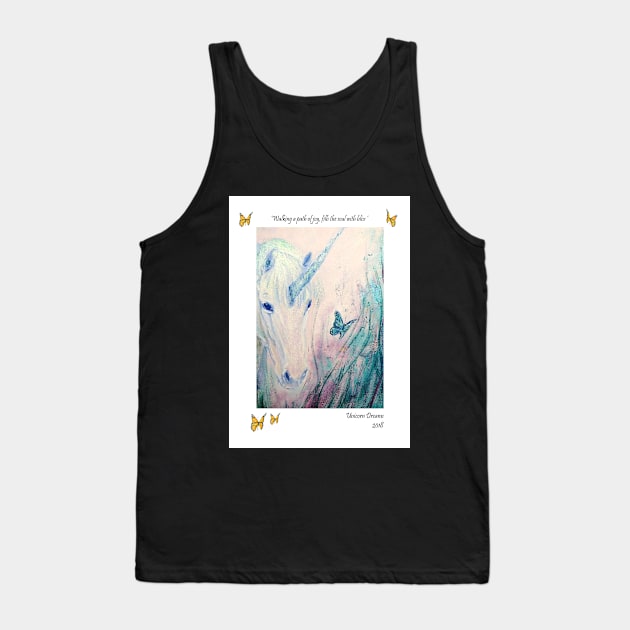 Unicorn dreams Tank Top by saraperry